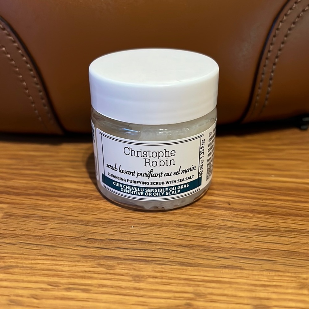 Christophe Robin Cleansing purifying scrub with sea salt